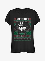 Marvel Venom Xmas Girls T-Shirt