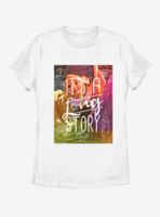 Disney Tangled Long Story Womens T-Shirt