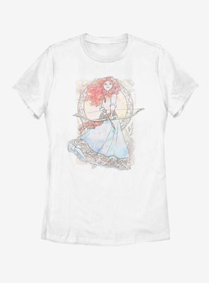 Disney Brave Watercolor Womens T-Shirt