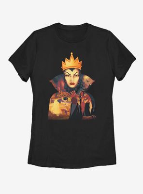 Disney Snow White Evil Queen Mix Womens T-Shirt
