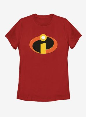 Disney Pixar The Incredibles Logo Womens T-Shirt