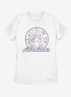 Disney Beauty and The Beast Belle Americana Womens T-Shirt