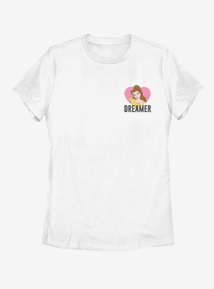 Disney Beauty and The Beast Dreamer Womens T-Shirt