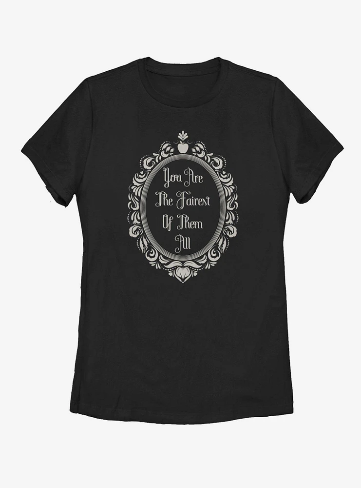 Disney Snow White Fairest of Them All Womens T-Shirt