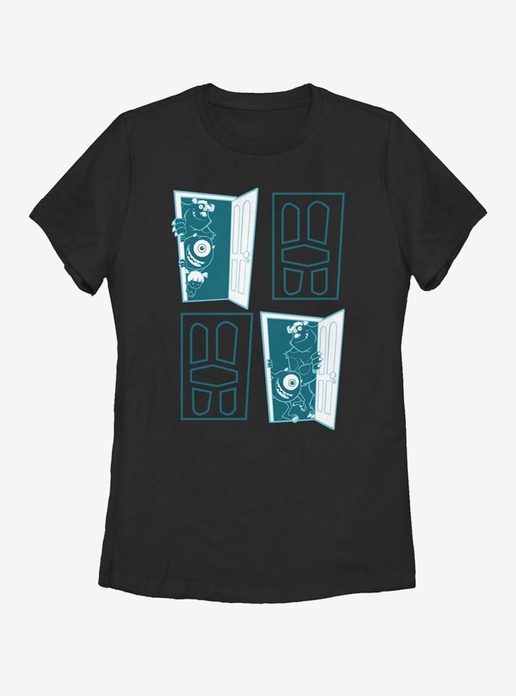 Disney Pixar Monsters Inc. Four Door Womens T-Shirt