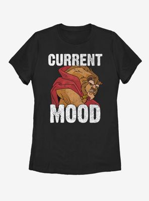 Disney Beauty and The Beast Current Mood Womens T-Shirt