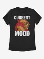 Disney Beauty and The Beast Current Mood Womens T-Shirt