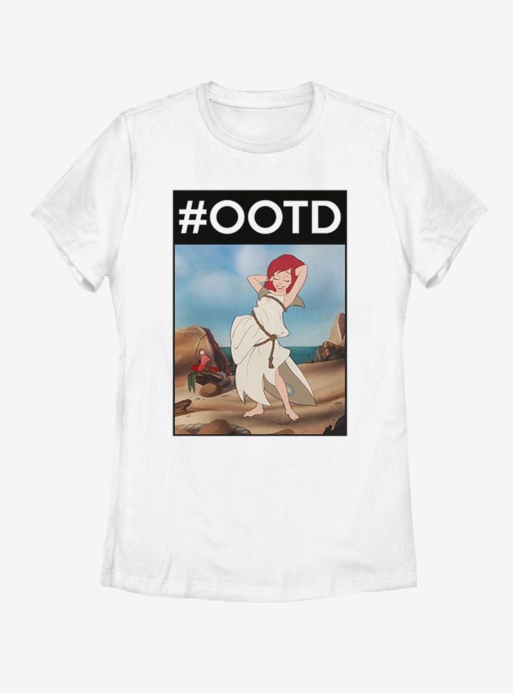 Disney The Little Mermaid OOTD Ariel Womens T-Shirt