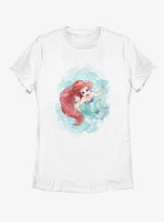 Disney The Little Mermaid Sea Colors Womens T-Shirt