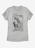 Disney Beauty and The Beast Books Womens T-Shirt