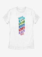 Disney Pixar Inside Out Emotion Eyes Womens T-Shirt