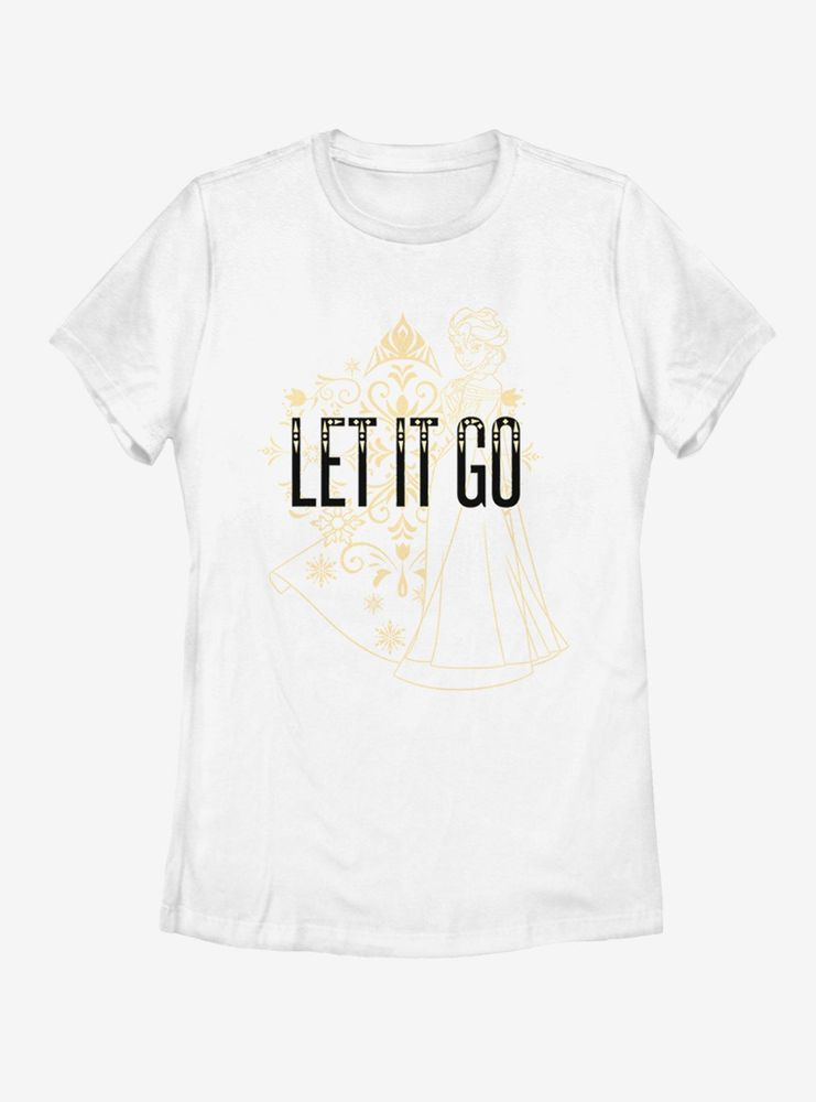 Disney Frozen Let Go Line Womens T-Shirt