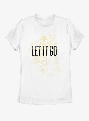 Disney Frozen Let Go Line Womens T-Shirt