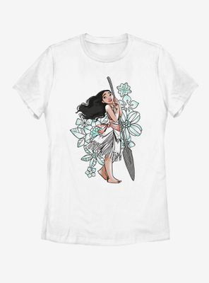 Disney Moana Sketch Womens T-Shirt