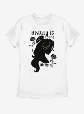 Disney Beauty and The Beast Belle Within Womens T-Shirt