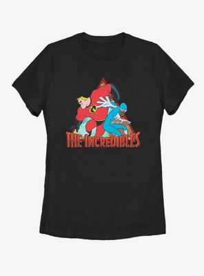 Disney Pixar The Incredibles Dynamic Duo Womens T-Shirt