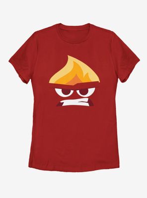 Disney Pixar Inside Out Angry Face Womens T-Shirt