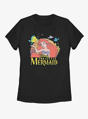 Disney The Little Mermaid Title Womens T-Shirt
