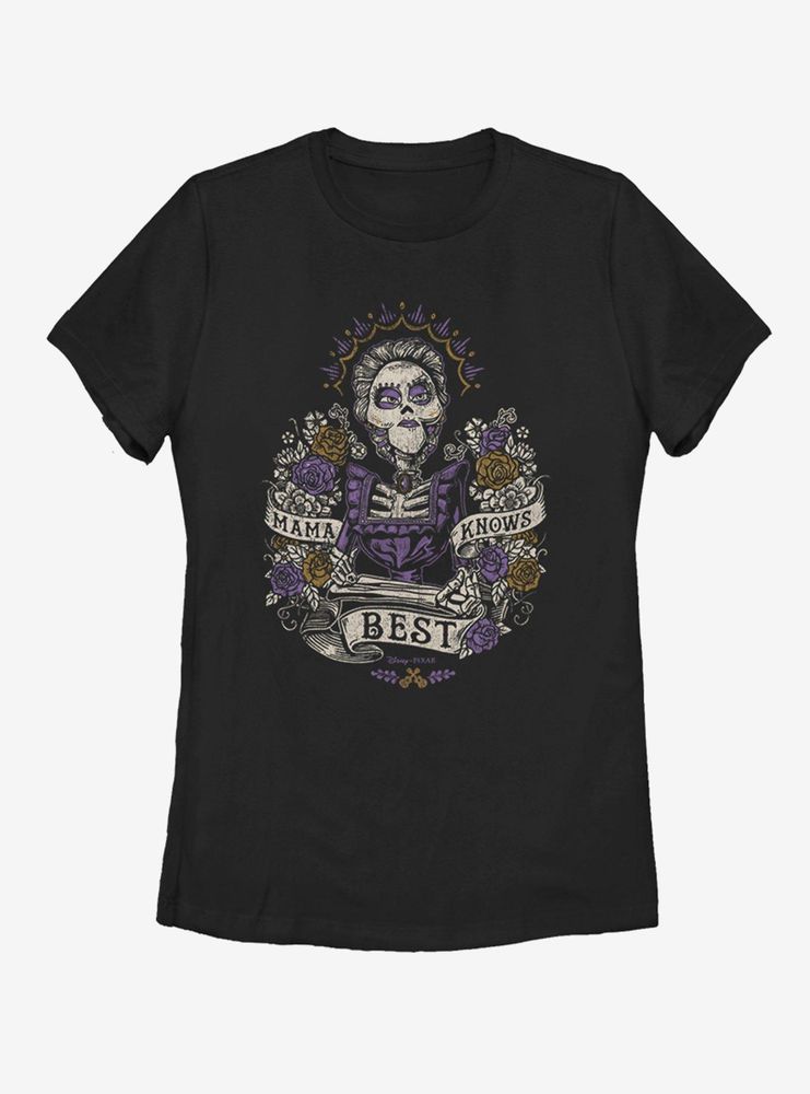 Disney Pixar Coco Mama Knows Womens T-Shirt