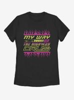 Disney Cars My Way Womens T-Shirt