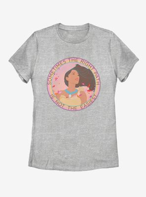 Disney Pocahontas Not Easiest Womens T-Shirt