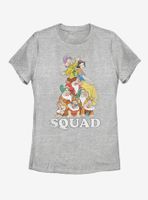 Disney Snow White Squad Dwarfs Womens T-Shirt