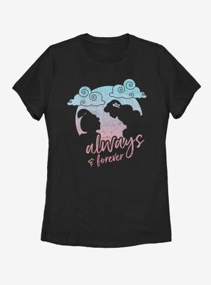 Disney Aladdin Always and Forever Womens T-Shirt