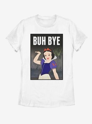 Disney Snow White Buh Bye Womens T-Shirt