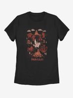 Disney Hercules Map Womens T-Shirt