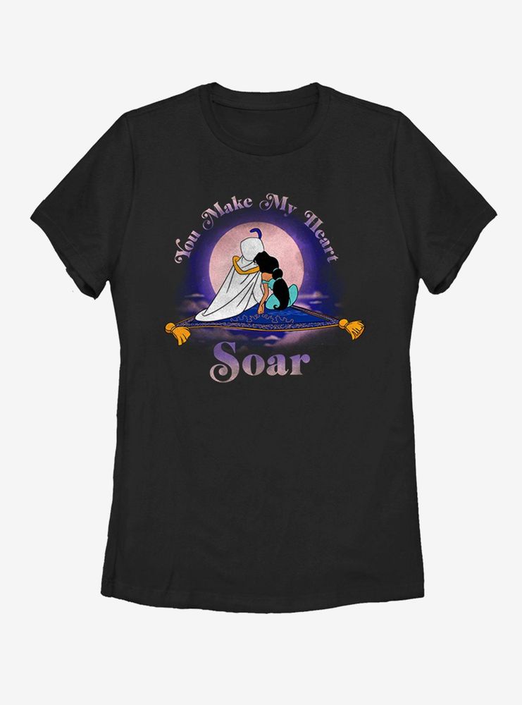 Disney Aladdin You Make My Heart Soar Womens T-Shirt