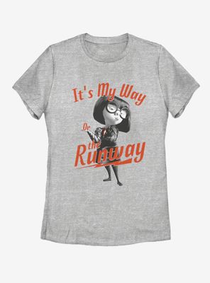 Disney Pixar The Incredibles Runway Womens T-Shirt