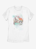 Disney The Little Mermaid Ariel Pearls Womens T-Shirt