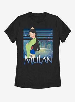 Disney Mulan Blue Womens T-Shirt