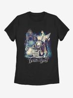 Disney Beauty and The Beast Cast Chars Womens T-Shirt