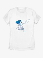 Disney Moana Watercolor Womens T-Shirt