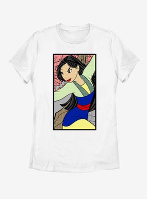 Disney Mulan Comic Womens T-Shirt