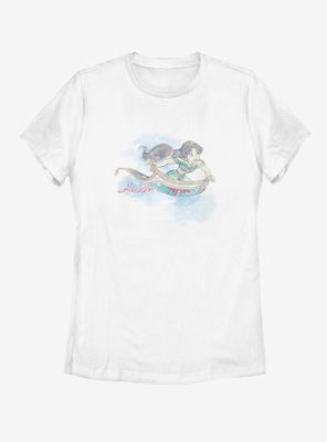 Disney Aladdin Jasmine Skeets Womens T-Shirt