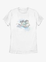 Disney Aladdin Jasmine Skeets Womens T-Shirt
