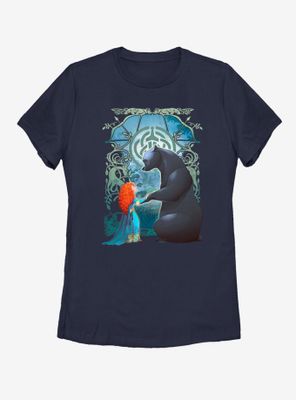 Disney Brave Merida Bear Womens T-Shirt