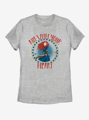 Disney Brave Aim With Heart Womens T-Shirt