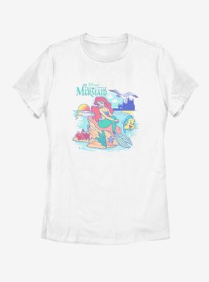Disney The Little Mermaid Poster Womens T-Shirt