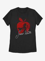 Disney Snow White Silhouette Womens T-Shirt