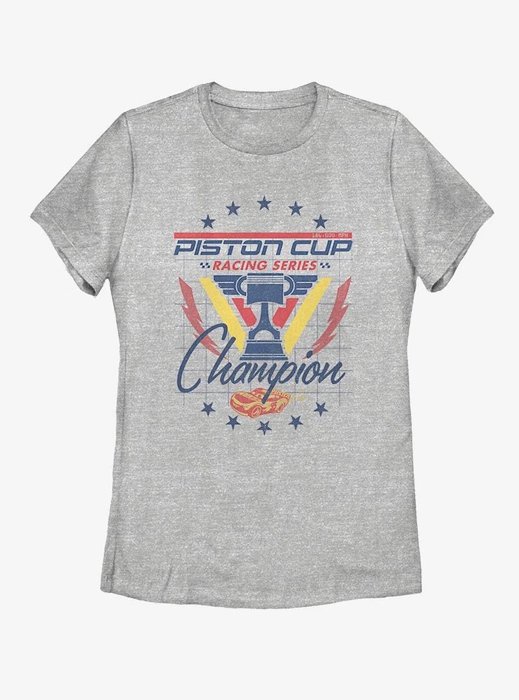 Disney Cars Piston Champ Womens T-Shirt