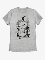 Disney Aladdin Genie Lotus Womens T-Shirt