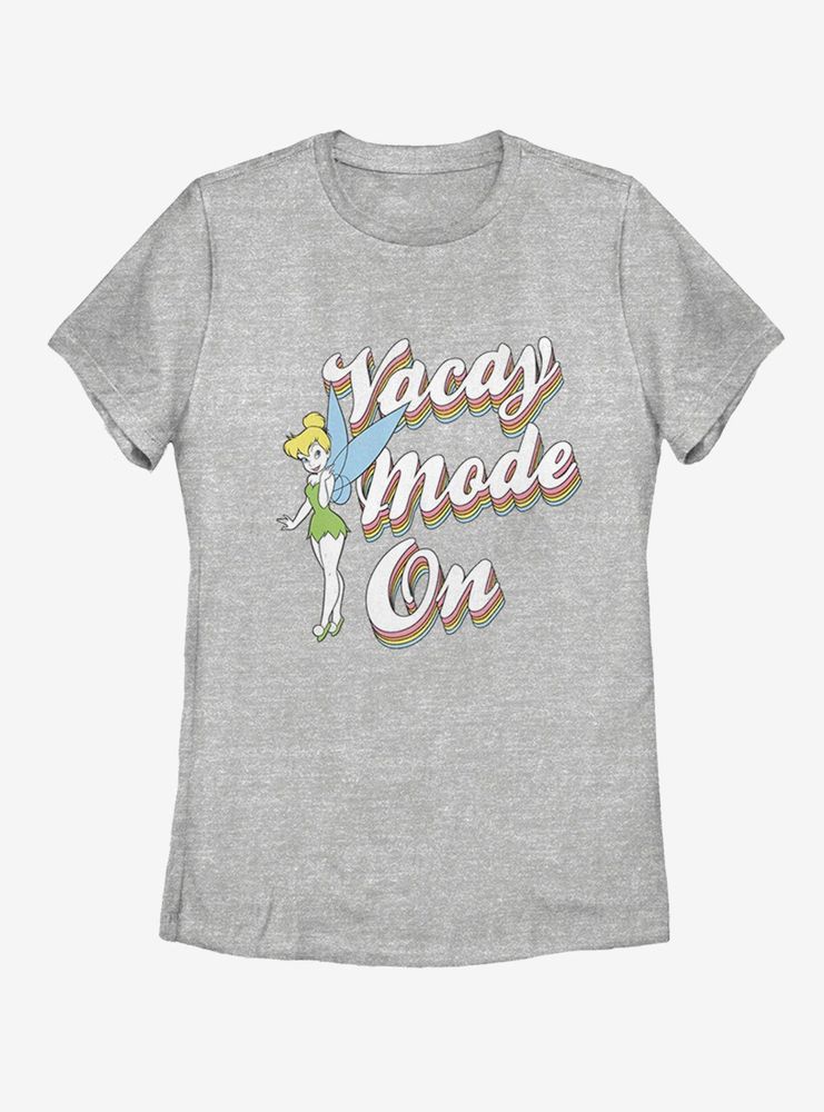 Disney Tinker Bell Vacay Mode On Womens T-Shirt