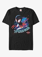 Marvel Spider-Man Spider-Verse Cracked Spider T-Shirt