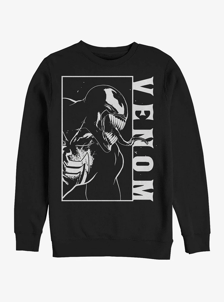 Marvel Venom Profile Block Sweatshirt