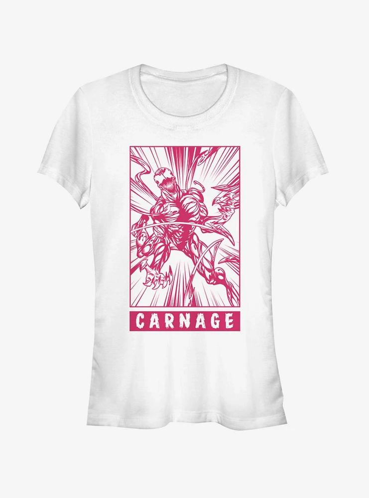 Marvel Carnage Pop Womens T-Shirt