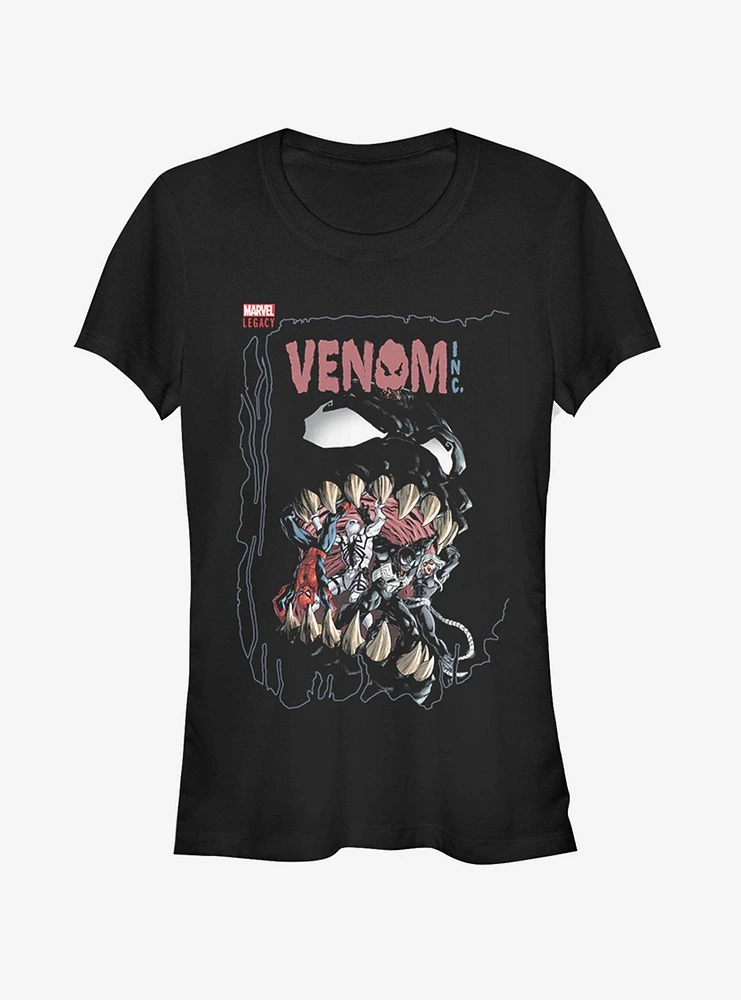 Marvel VenomFace Womens T-Shirt