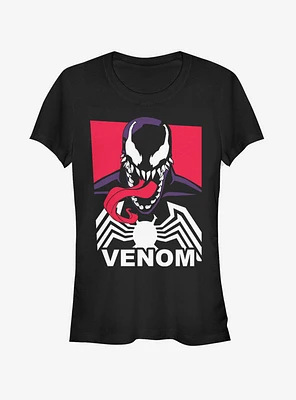 Marvel Venom Tri Color Womens T-Shirt